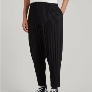 Pleats Please Issey Miyake Core Balloon Pleated Trousers